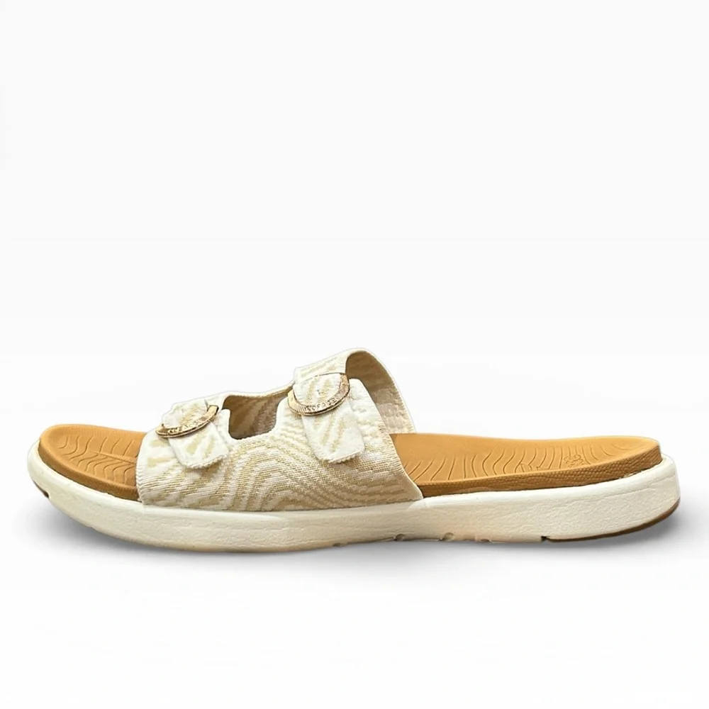 COFACE  Double Strap Slides Orthotic Comfort Slide Sandals Women’s Size 11 - Picture 4 of 11